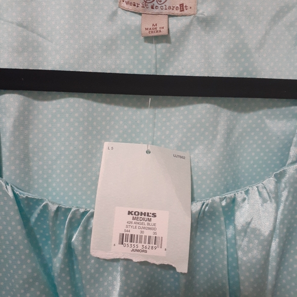 Silky back ties blouse size M - Picture 5 of 6